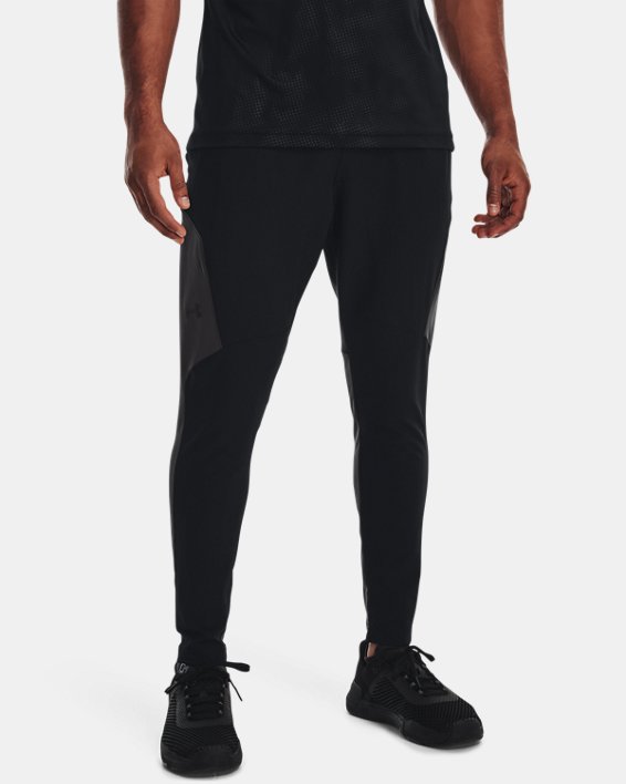 Men's UA Unstoppable Hybrid Pants, Black, pdpMainDesktop image number 0
